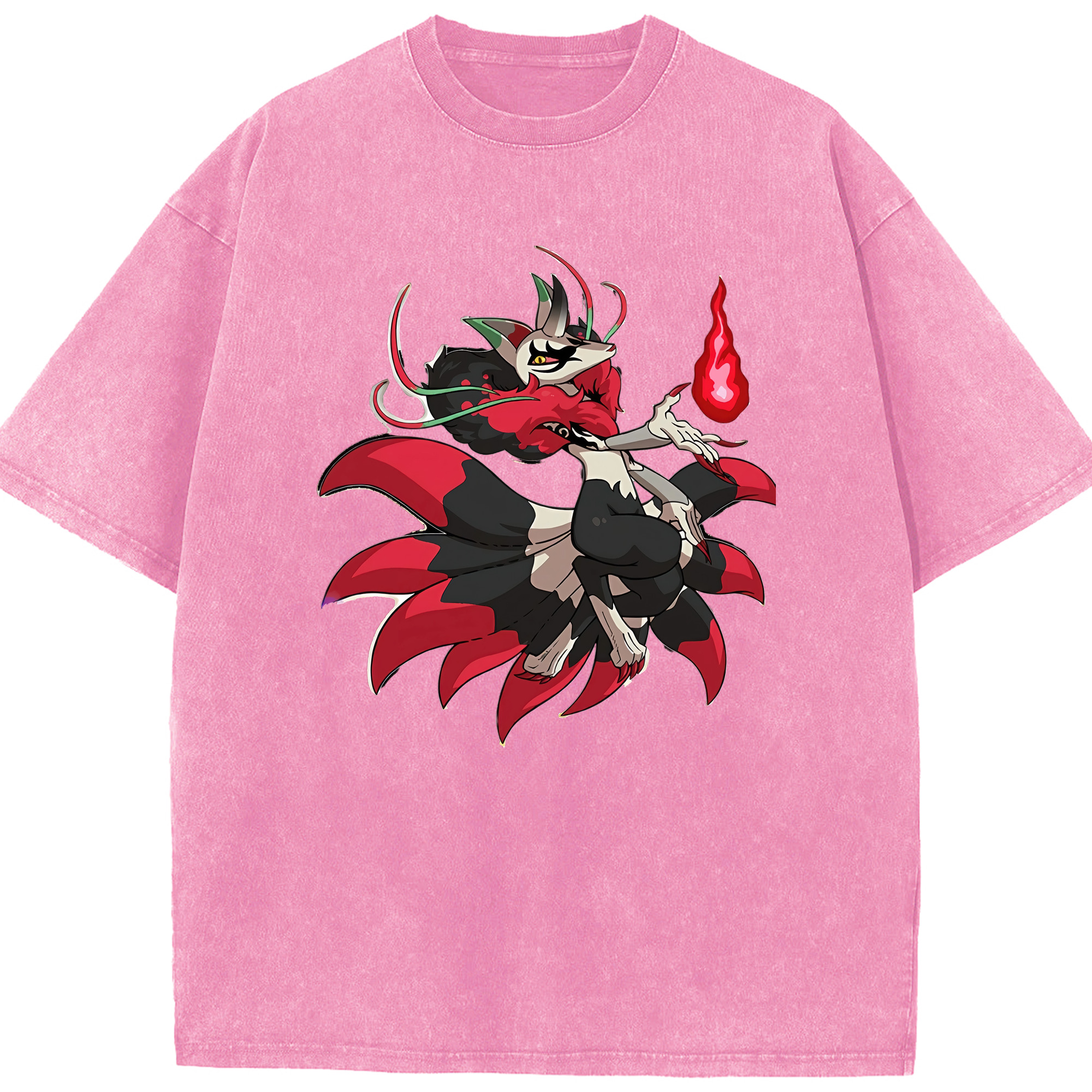 （画像用） 妖怪ウォッチ Yo-kai Watch 綿100% ヴィンテージ風 半袖Tシャツ（フロントプリント）